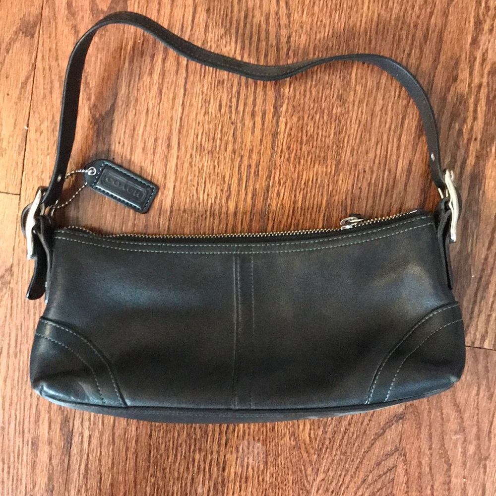 Small black Coach Purse